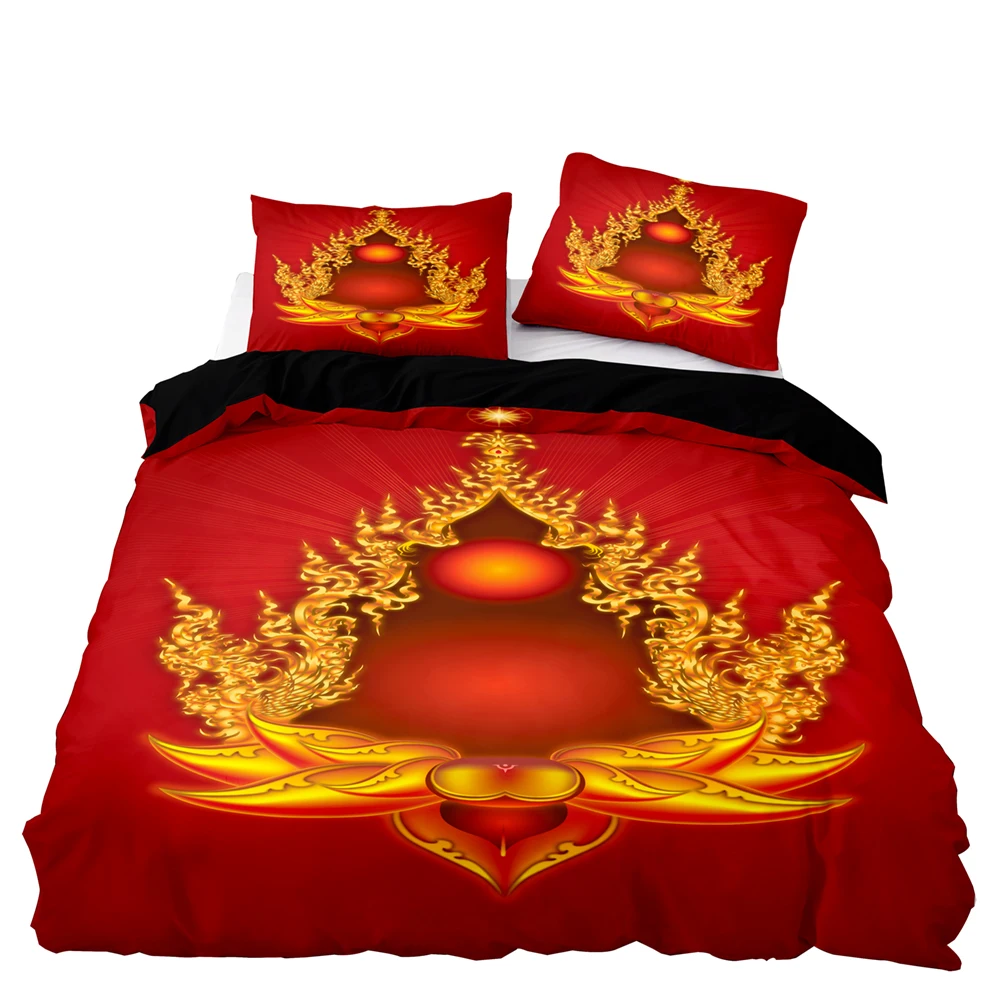 Luxury Bedding Set 2/3Pcs,Thai Style Crown Print Duvet Cover with Pillowcase,Vintage Style Set for Double Queen King Full Size
Luxury Bedding Set 2/3Pcs,Thai Style Crown Print Duvet Cover with Pillowcase,Vintage Style Set for Double Queen King Full Size