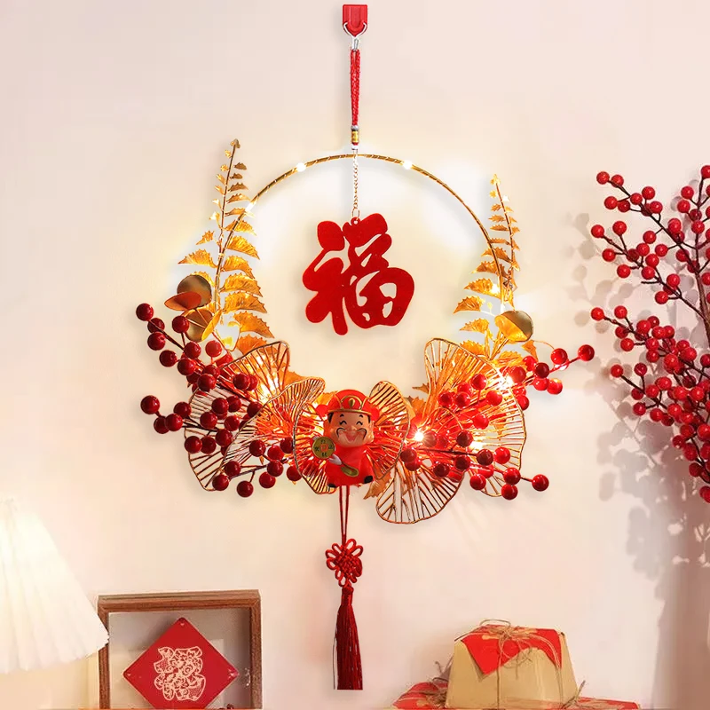 Red China Fortune Hanging Garland Chinese New Year Spring Festival Glowing Pendant Home Decor Blessing Knot Good Luck Ornament
Red China Fortune Hanging Garland Chinese New Year Spring Festival Glowing Pendant Home Decor Blessing Knot Good Luck Ornament