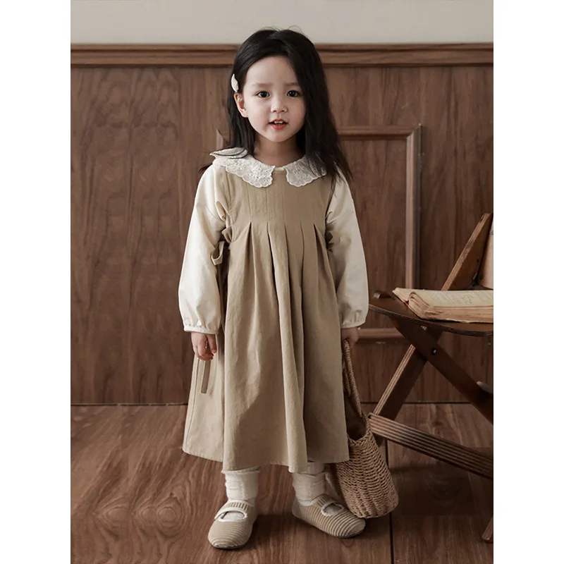 Toddler Kids Baby Clothes Sets Solid Long Sleeve Floral Lace Shirts Dress Outfit 2Pcs Set 2023 New Autumn Clothing Set
Toddler Kids Baby Clothes Sets Solid Long Sleeve Floral Lace Shirts Dress Outfit 2Pcs Set 2023 New Autumn Clothing Set