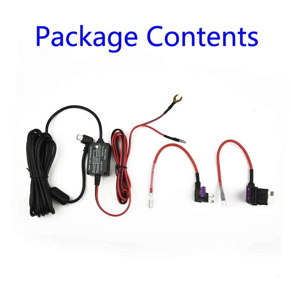 1 SET Universal Hard Wire Fuse Box Car Recorder Dash Cam Hard Wire Kit Mini USB 5v Mini USB Camera Power Cable
1 SET Universal Hard Wire Fuse Box Car Recorder Dash Cam Hard Wire Kit Mini USB 5v Mini USB Camera Power Cable