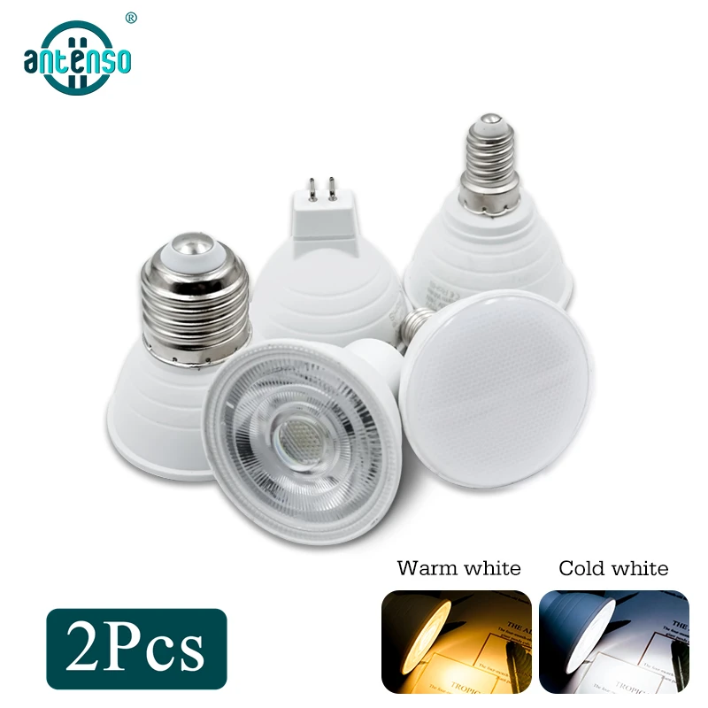 2pcs GU10 LED Light Bulb GU5.3 MR16 E27 E14 220V-240V 6W Bombillas Spotlight 50W Halogen Equivalent Lamparas for Indoor Lighting
2pcs GU10 LED Light Bulb GU5.3 MR16 E27 E14 220V-240V 6W Bombillas Spotlight 50W Halogen Equivalent Lamparas for Indoor Lighting