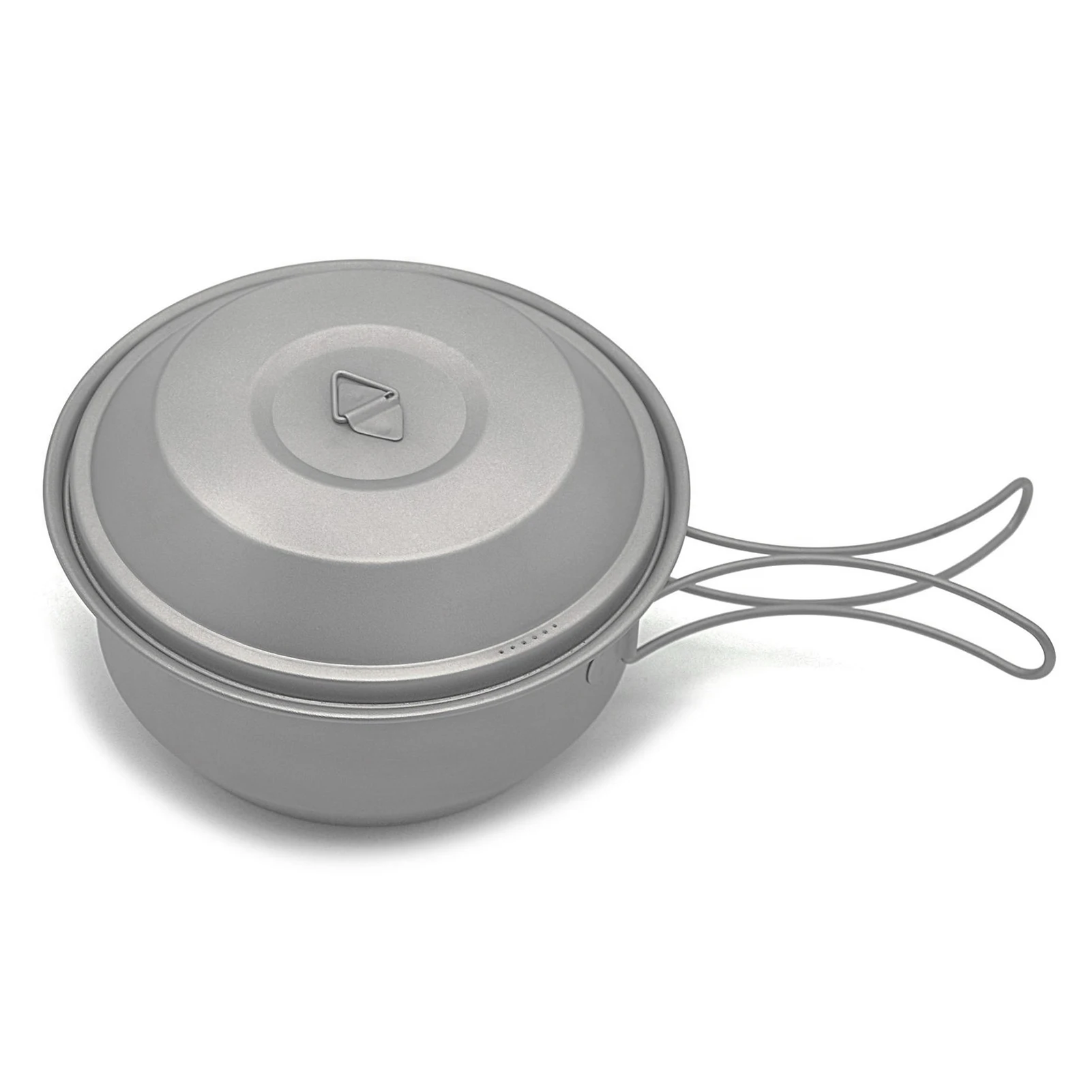 1100ml Titanium Pot with Lid and Foldable Handles Outdoor Camping Backpacking Cooking Pot Cookware
1100ml Titanium Pot with Lid and Foldable Handles Outdoor Camping Backpacking Cooking Pot Cookware