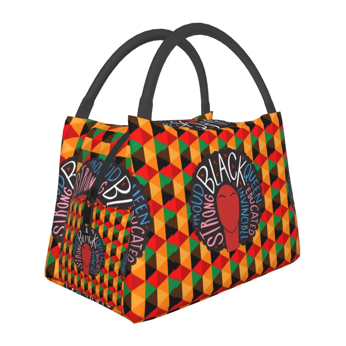 Black African Woman Lunch Bag Queen Print Casual Lunch Box Travel Portable Zipper Cooler Bag Oxford Designer Thermal Lunch Bags
Black African Woman Lunch Bag Queen Print Casual Lunch Box Travel Portable Zipper Cooler Bag Oxford Designer Thermal Lunch Bags