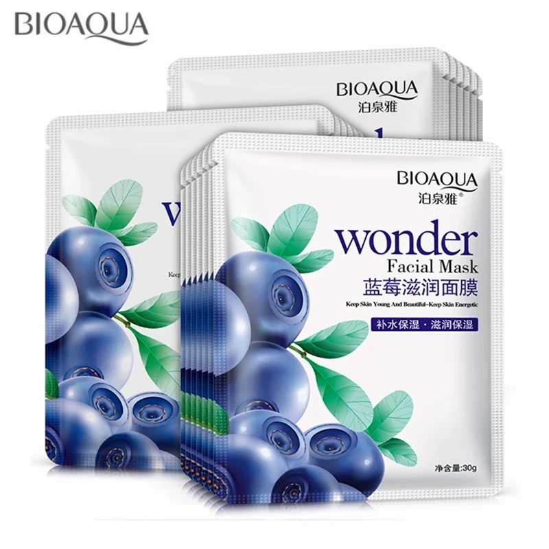 BIOAQUA, 10 шт., маска для лица с черничной ягодой, увлажняющая, контроль жирности, осветлитель, обернутые маски для лица, красота, уход за кожей, к...
BIOAQUA, 10 шт., маска для лица с черничной ягодой, увлажняющая, контроль жирности, осветлитель, обернутые маски для лица, красота, уход за кожей, к...