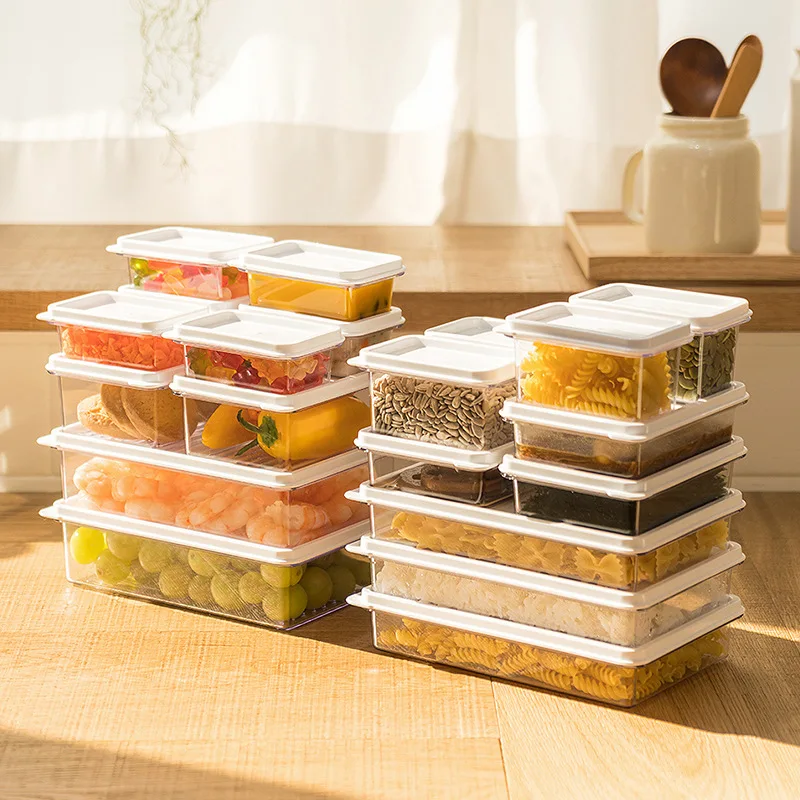 2022 SAN/LDPE Refrigerator Storage Box Dumplings Sealed Frozen Bento Box Food Grade Grisper 
2022 SAN/LDPE Refrigerator Storage Box Dumplings Sealed Frozen Bento Box Food Grade Grisper