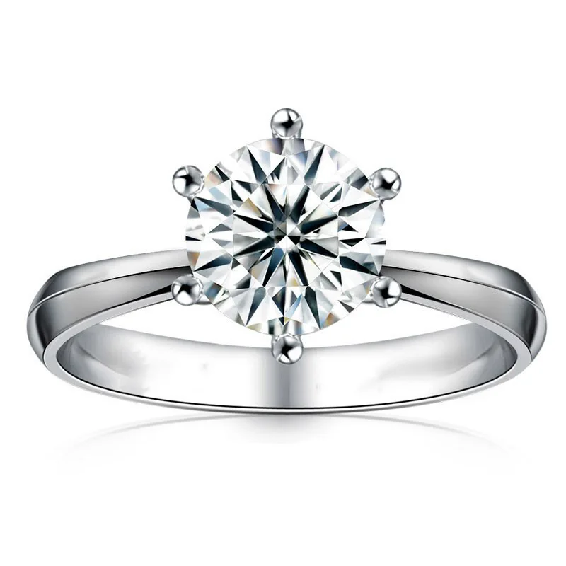 S925 Sterling Silver Jewelry Ring Classic Platinum Six-claw Ladies Wedding Gift for Girlfriend Luxury Exquisite Elegance Noble
S925 Sterling Silver Jewelry Ring Classic Platinum Six-claw Ladies Wedding Gift for Girlfriend Luxury Exquisite Elegance Noble