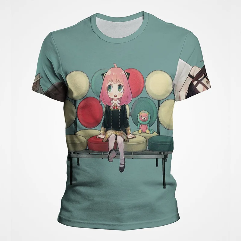2023 Hot Manga Spy X Family 3D Printed T-shirts Summer Men Women Fashion Casual Cute Short Sleeve Boy Girl Kawaii T Shirt Tops
2023 Hot Manga Spy X Family 3D Printed T-shirts Summer Men Women Fashion Casual Cute Short Sleeve Boy Girl Kawaii T Shirt Tops