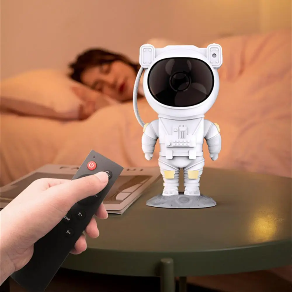 Galaxy Star Projector Starry Sky Night Light Astronaut Lamp Home Room Decor Decoration Bedroom Decorative Luminaires Gift
Galaxy Star Projector Starry Sky Night Light Astronaut Lamp Home Room Decor Decoration Bedroom Decorative Luminaires Gift