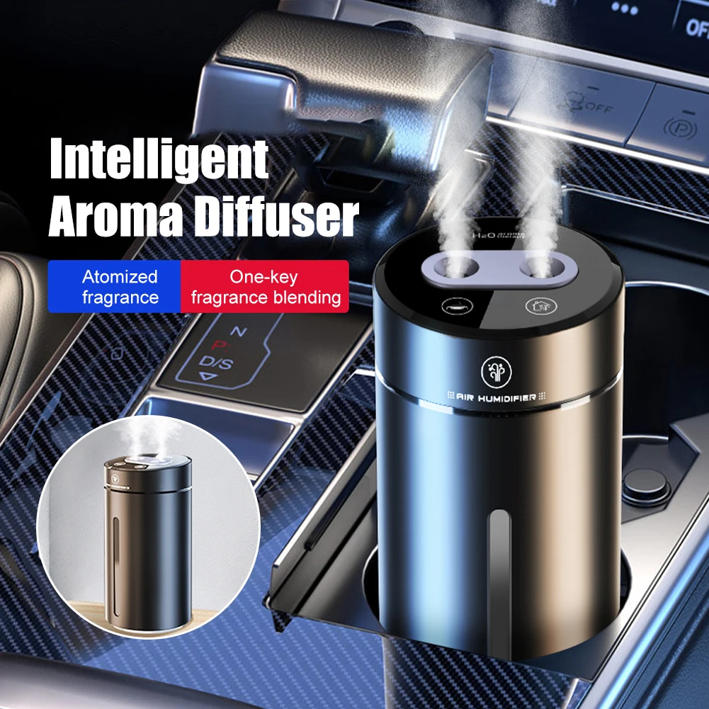Universal 450ml USB Dual Spray Car Air Humidifier Aluminium Alloy Essential Oils Diffuser Air Freshener For Car Home Accessories
Universal 450ml USB Dual Spray Car Air Humidifier Aluminium Alloy Essential Oils Diffuser Air Freshener For Car Home Accessories