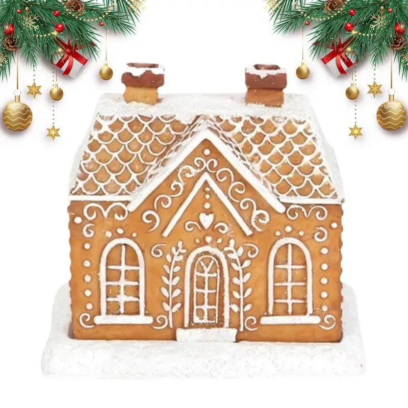 Log Cabin Incense Burner Ginger BreadRustic Home Fragrance Censer For Winter Decoration Cozy Night Miniature Resin House Design
Log Cabin Incense Burner Ginger BreadRustic Home Fragrance Censer For Winter Decoration Cozy Night Miniature Resin House Design