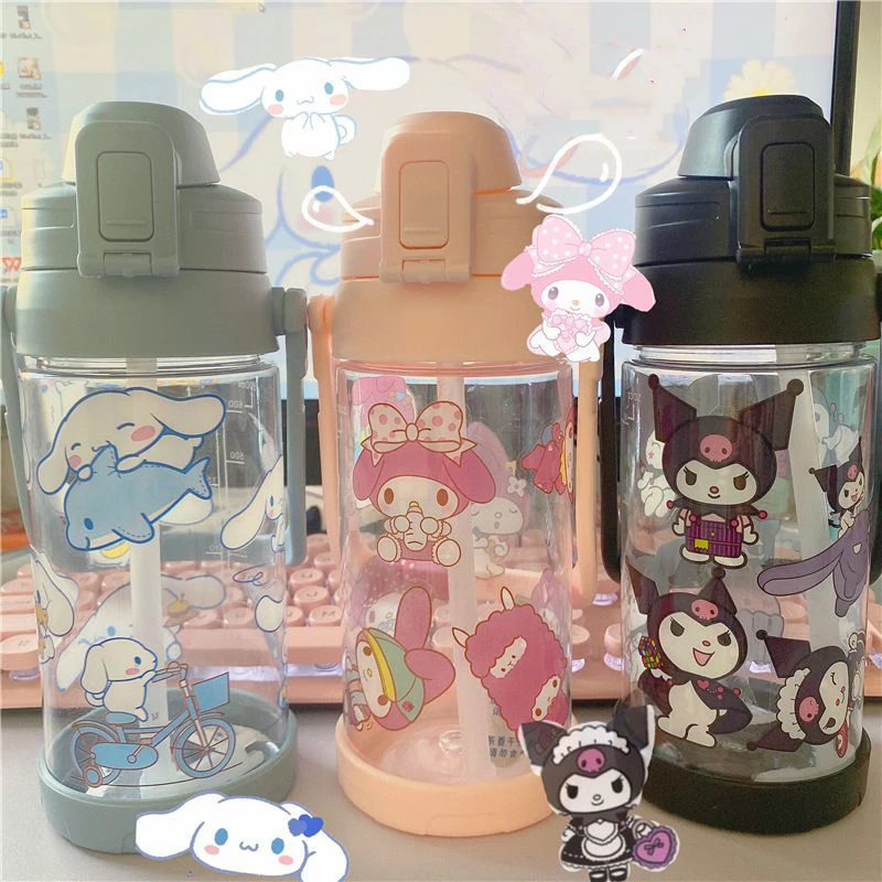 Sanrio Kawaii Cinnamoroll Water Cup Kuromi My Melody Anime Cute Cartoon Student Large Capacity Portable Girls Christmas Gifts
Sanrio Kawaii Cinnamoroll Water Cup Kuromi My Melody Anime Cute Cartoon Student Large Capacity Portable Girls Christmas Gifts
