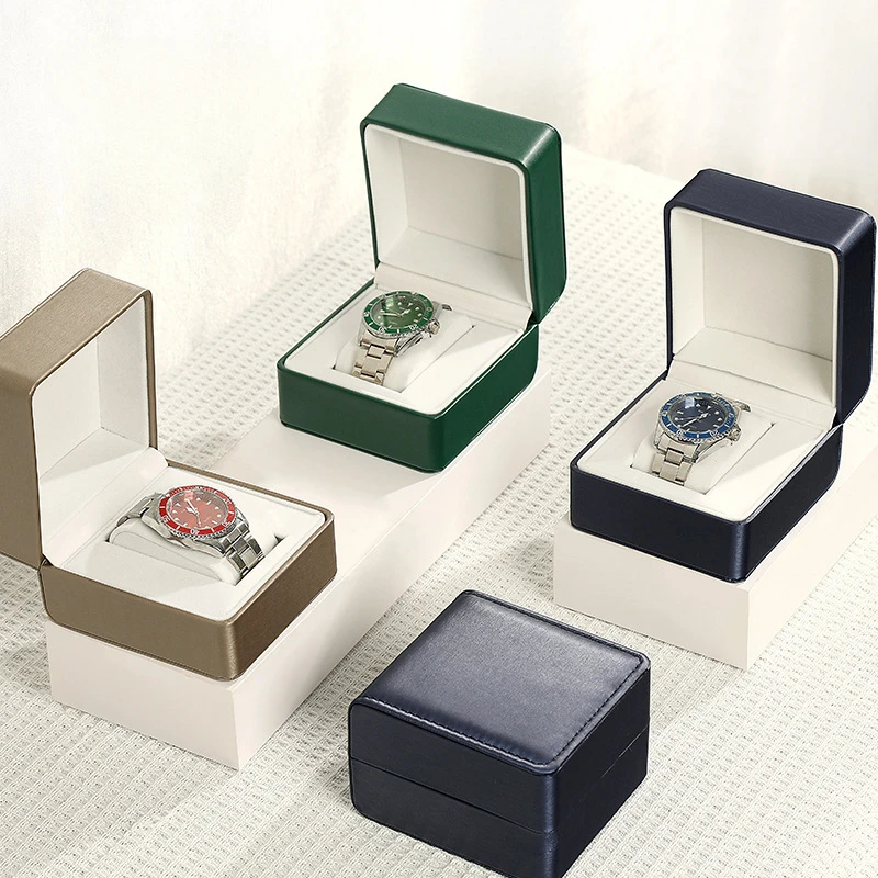 Square Rounded Corner Watch Storage Box Solid PU Leather Jewelry Storage Box Gift Jewelry Packaging Display Accessories
Square Rounded Corner Watch Storage Box Solid PU Leather Jewelry Storage Box Gift Jewelry Packaging Display Accessories