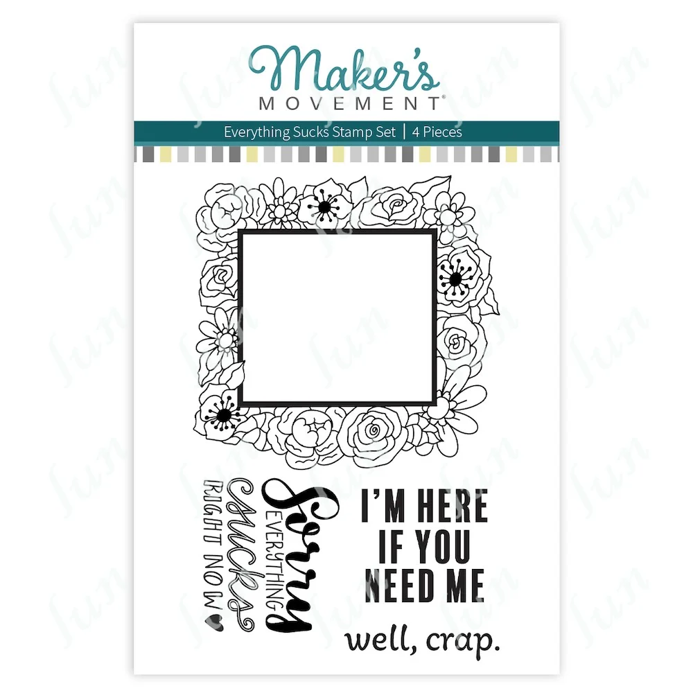 2022 New Arrivals Clear Stamps Craft Everything Sucks Stamp Set Making Greeting Paper Card Scrapbooking Material Mold Supplies 
2022 New Arrivals Clear Stamps Craft Everything Sucks Stamp Set Making Greeting Paper Card Scrapbooking Material Mold Supplies