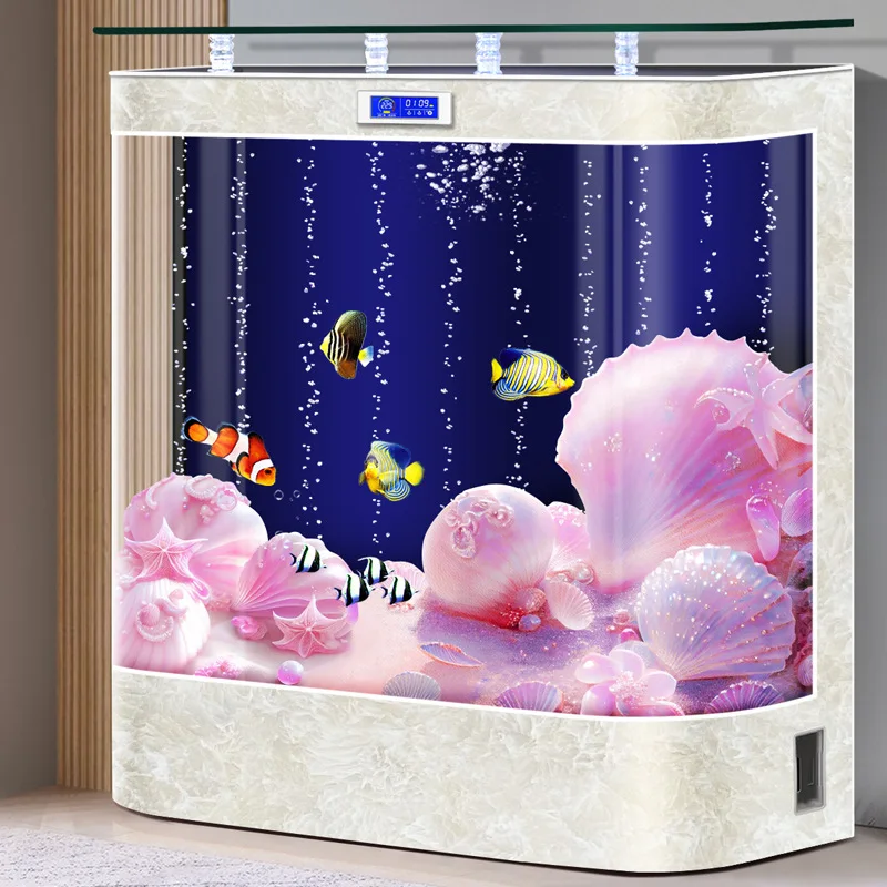 Small and Medium-Sized Floor Household Light Luxury Ecological Aquarium Back Filter Lazy Special Glass Fish Globe
Small and Medium-Sized Floor Household Light Luxury Ecological Aquarium Back Filter Lazy Special Glass Fish Globe