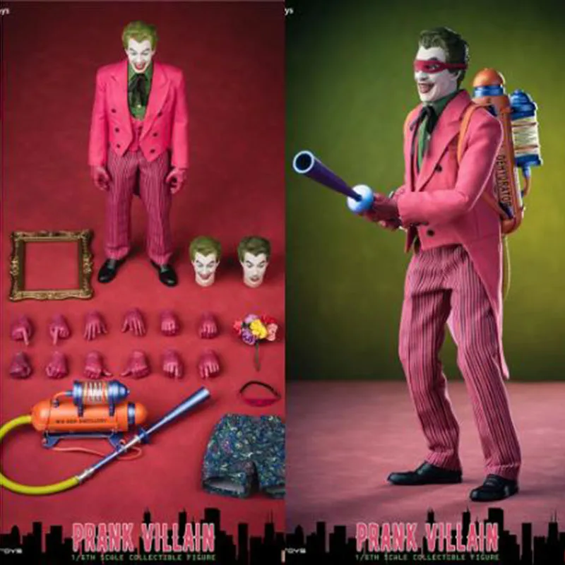 Pre-Sale Q2 Mars Toys MAT013 1/6 Collectible Pink Color Clown Prank Villain Model Full Set 12'' Soldier Action Figure Dolls
Pre-Sale Q2 Mars Toys MAT013 1/6 Collectible Pink Color Clown Prank Villain Model Full Set 12'' Soldier Action Figure Dolls
