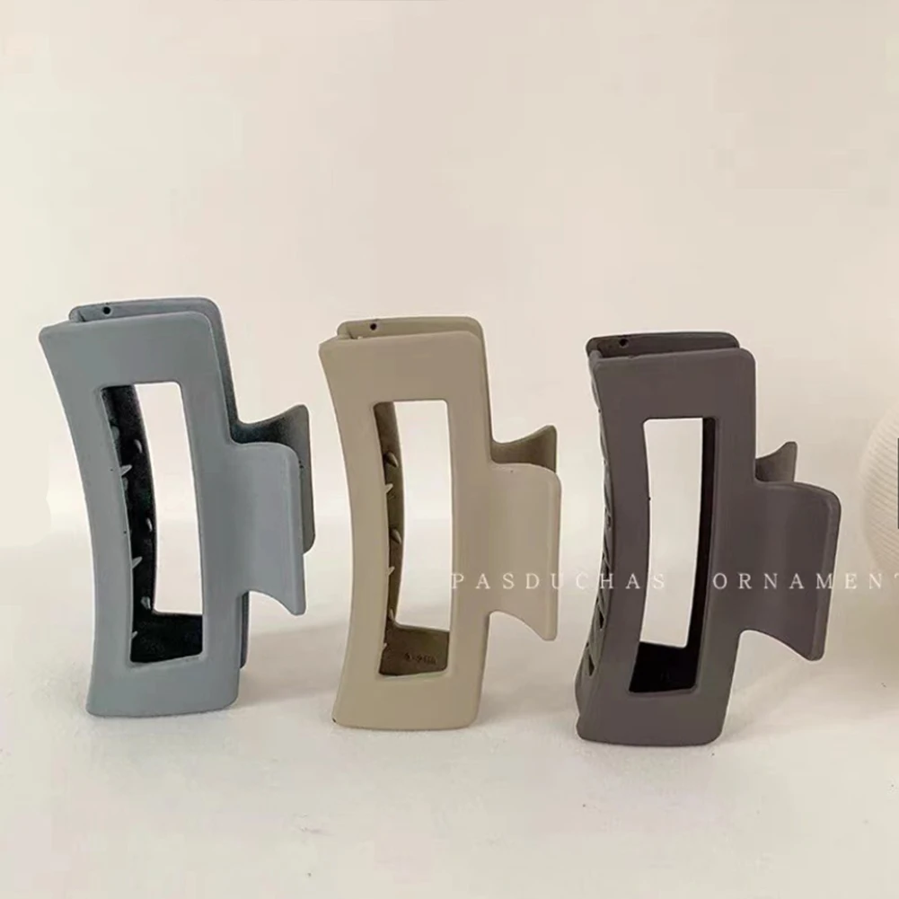 Korean Morandi Matte Geometry Hair Claws Elegant Acrylic Hairpins Barrette Crab Hair Clip for Women Girls Hair Accessories
Korean Morandi Matte Geometry Hair Claws Elegant Acrylic Hairpins Barrette Crab Hair Clip for Women Girls Hair Accessories