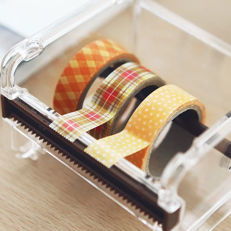 Stationery Dispenser Tapes Removable Holder Office Tape Storage Box Cutter Tape Cutting Washi Scrapbooking Adhesive Organizer
Stationery Dispenser Tapes Removable Holder Office Tape Storage Box Cutter Tape Cutting Washi Scrapbooking Adhesive Organizer
