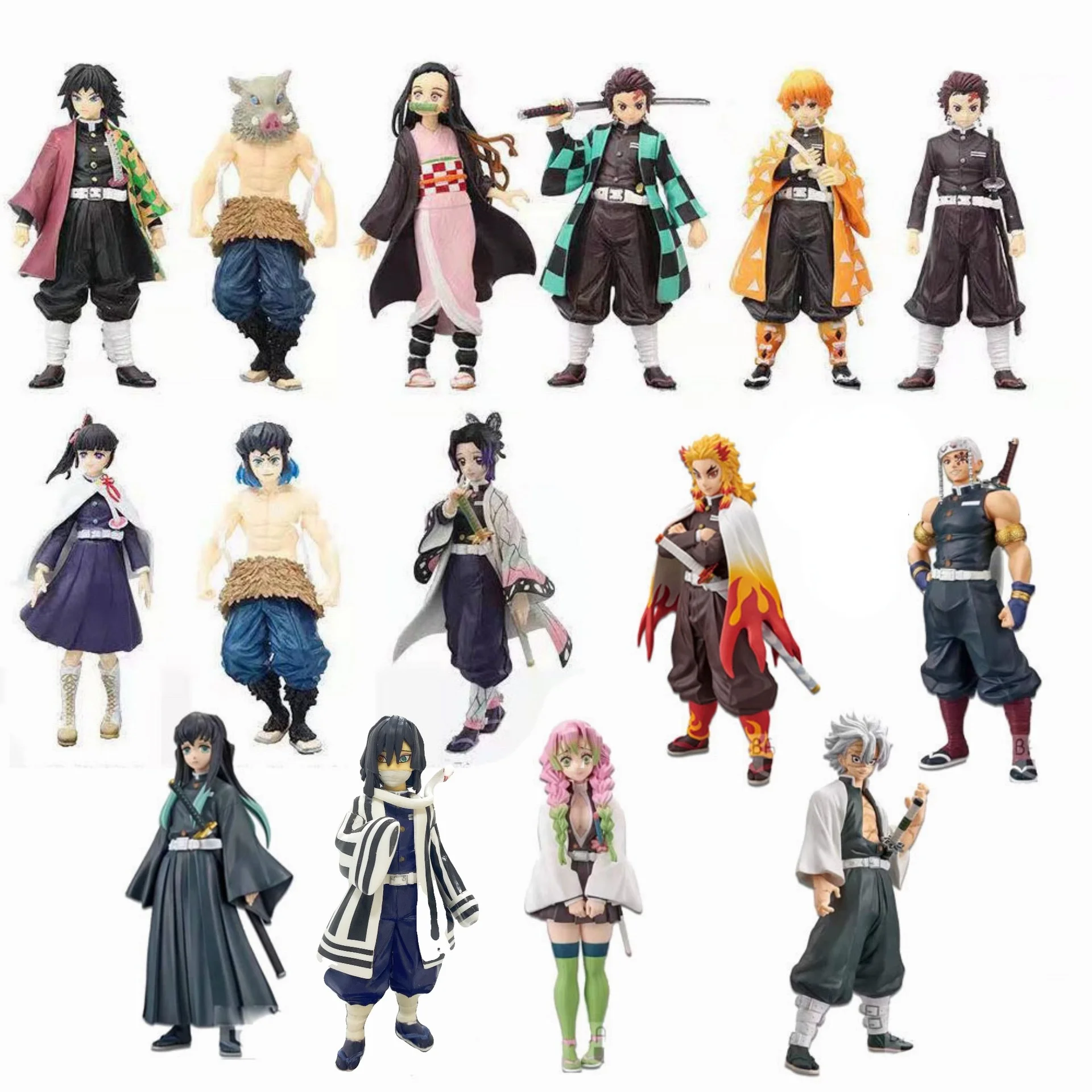Anime figure Demon Slayer Figure Kamado Tanjirou Nezuko Action Figures PVC Model Toys Zenitsu Figurine Inosuke Kimetsu No Yaiba
Anime figure Demon Slayer Figure Kamado Tanjirou Nezuko Action Figures PVC Model Toys Zenitsu Figurine Inosuke Kimetsu No Yaiba