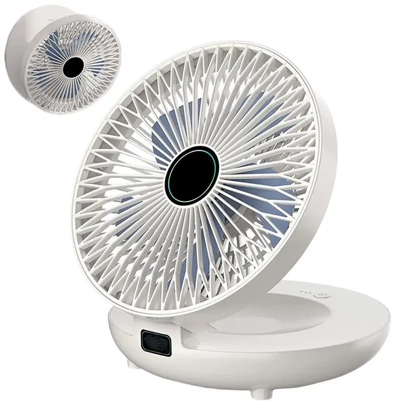 Настенный портативный вентилятор двойного назначения, ультратихий Портативный Домашний Складной вентилятор с осциллятором 
Настенный портативный вентилятор двойного назначения, ультратихий Портативный Домашний Складной вентилятор с осциллятором