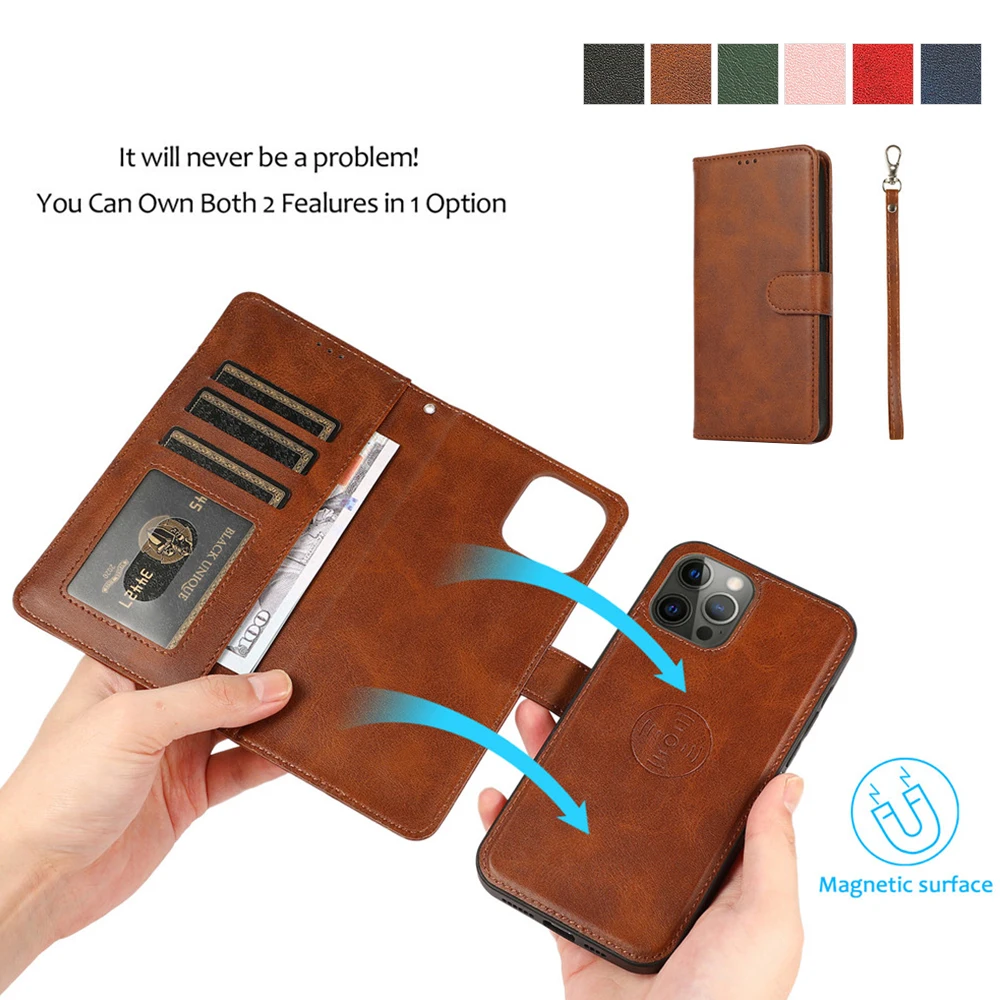 New Magnetic Leather Flip Phone Case For iPhone 14 Plus Pro Max Luxury Wallet Strong Card Holder Slots Shockproof Cover Coque
New Magnetic Leather Flip Phone Case For iPhone 14 Plus Pro Max Luxury Wallet Strong Card Holder Slots Shockproof Cover Coque