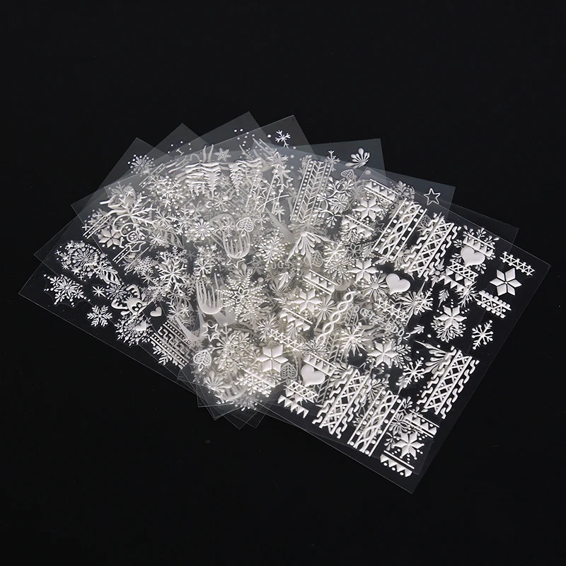 5D 3D Nail Stickers Flowers Lace Gel Decals Acrylic Engraved Sliders Embossed Foils Manicure Nail Art Decorations
5D 3D Nail Stickers Flowers Lace Gel Decals Acrylic Engraved Sliders Embossed Foils Manicure Nail Art Decorations