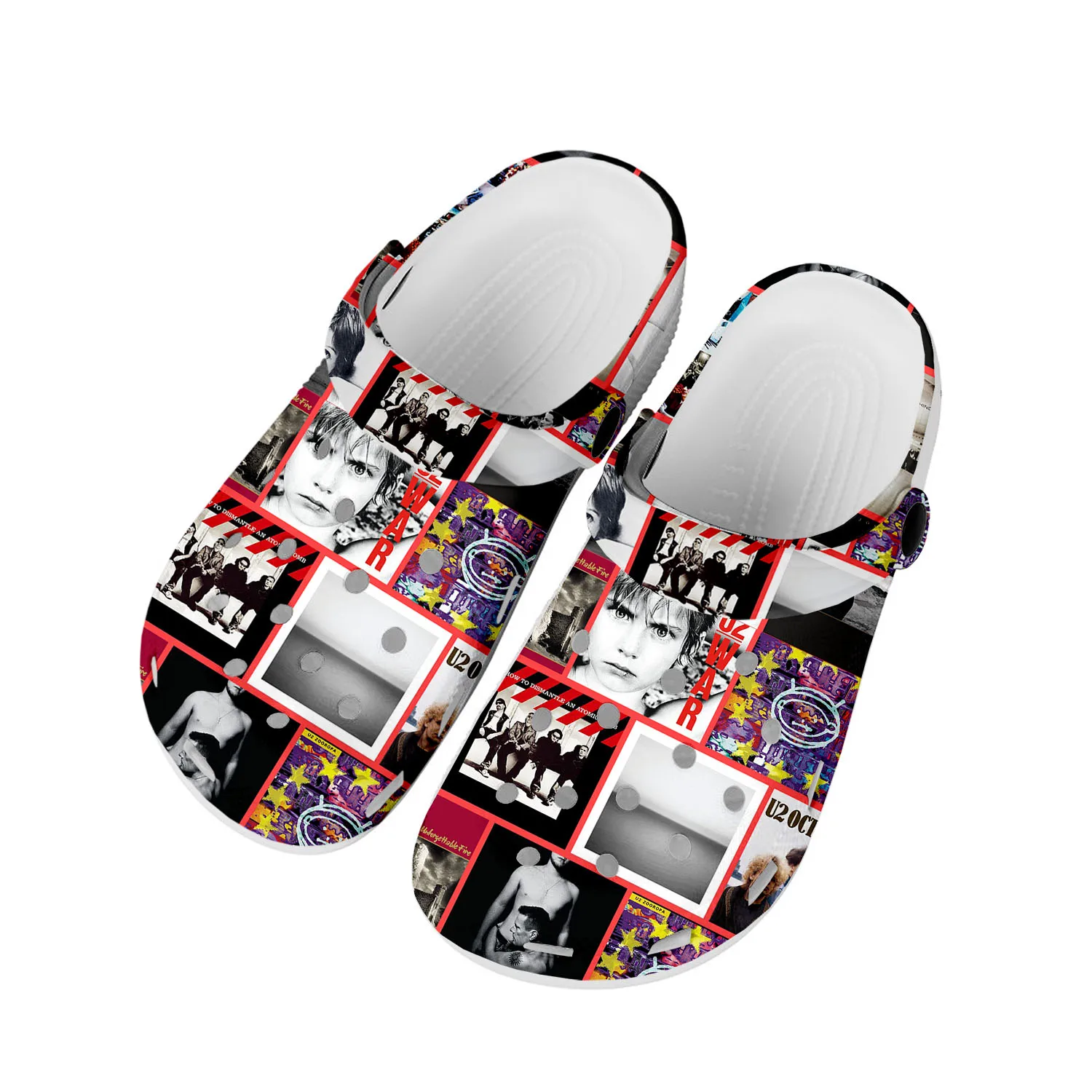 U2 Rock Band Fashion Punk Home Clogs Custom Water Shoes Mens Womens Teenager Shoes Garden Clog Breathable Beach Hole Slippers
U2 Rock Band Fashion Punk Home Clogs Custom Water Shoes Mens Womens Teenager Shoes Garden Clog Breathable Beach Hole Slippers