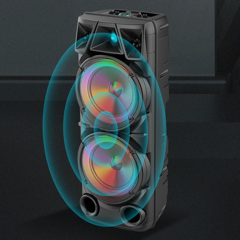 80W High Power Wireless Bluetooth Speaker Large Outdoor Square Dance Portable Subwoofer High Fidelity Stereo Column withMicrophe
80W High Power Wireless Bluetooth Speaker Large Outdoor Square Dance Portable Subwoofer High Fidelity Stereo Column withMicrophe