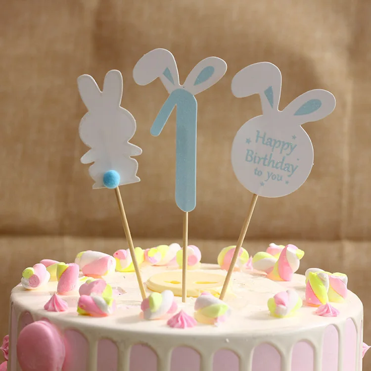 Топпер для торта кролик Jeyomerry 6 штук
Топпер для торта кролик Jeyomerry 6 штук