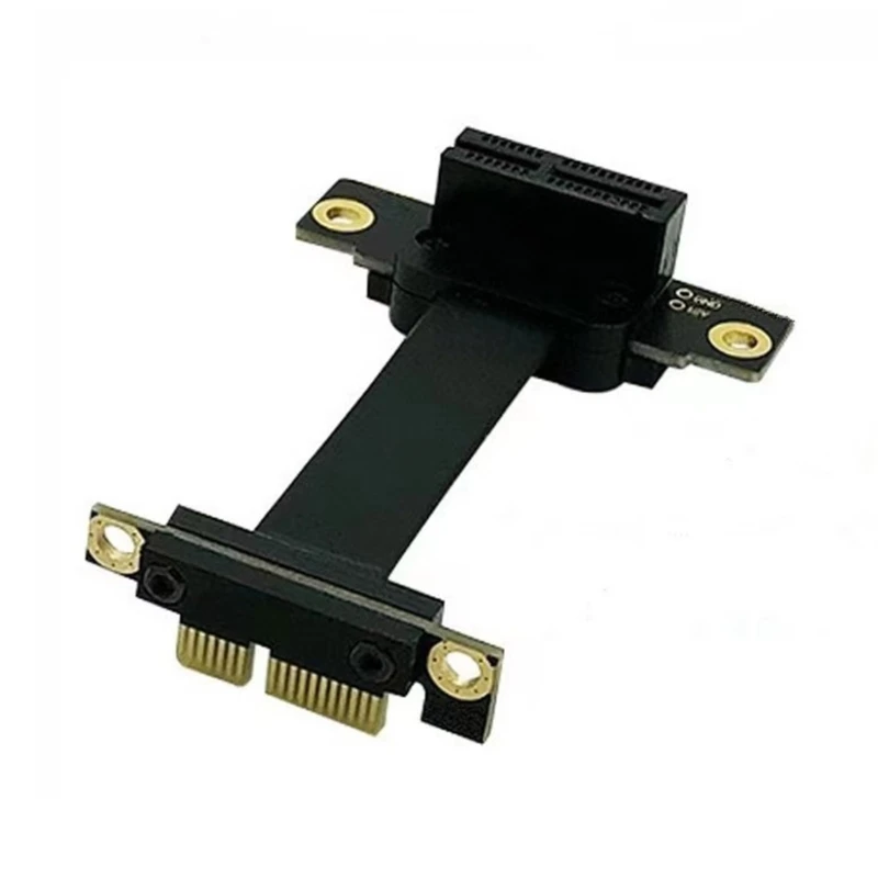 PCIE X1 Riser Cable Двойной 90-градусный угол PCIe 3.0 X1 X1 Удлинительный кабель 8 Гбит/с PCIE 1X Riser Card Line — 5 см
PCIE X1 Riser Cable Двойной 90-градусный угол PCIe 3.0 X1 X1 Удлинительный кабель 8 Гбит/с PCIE 1X Riser Card Line — 5 см