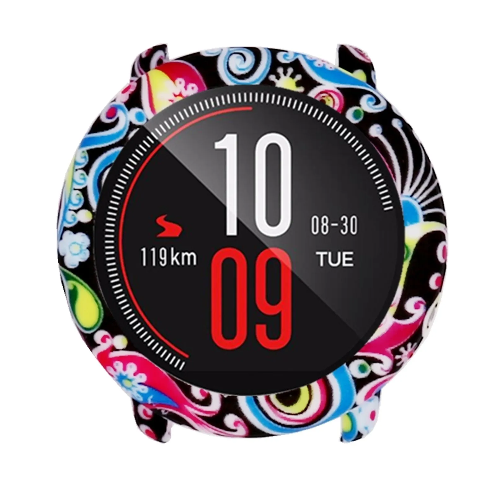 Подходит для смарт-часов Huami Amazfit с цветным рисунком, полноразмерный силиконовый защитный чехол, наручные часы Sea
Подходит для смарт-часов Huami Amazfit с цветным рисунком, полноразмерный силиконовый защитный чехол, наручные часы Sea