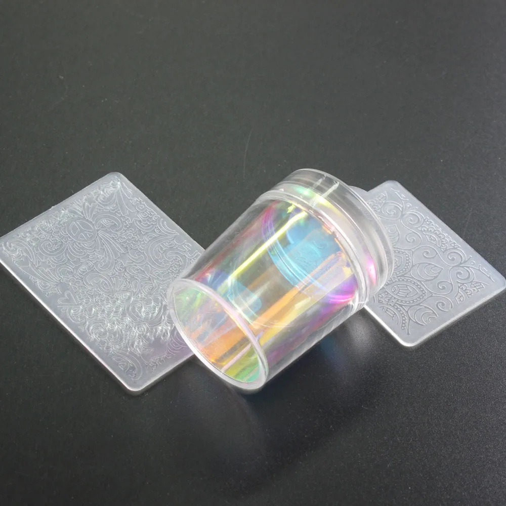 4cm Colorful Nail Stamper Silicone Nail Stamp Stamper French Nail Tips Transparent Jelly Stencil Template Seal Stamper Scraper
4cm Colorful Nail Stamper Silicone Nail Stamp Stamper French Nail Tips Transparent Jelly Stencil Template Seal Stamper Scraper