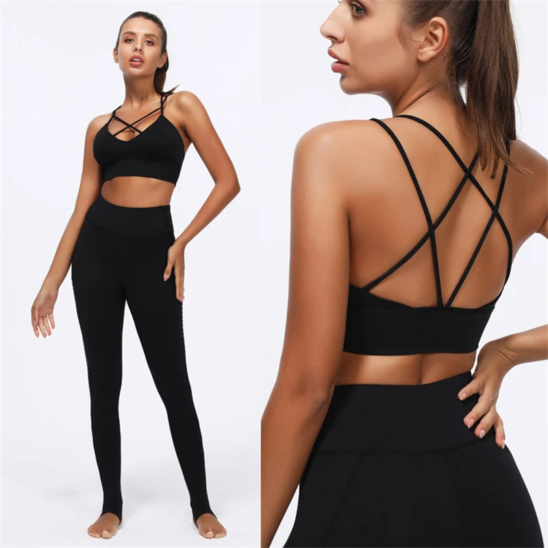 Seamless Yoga Set 2 PCS Leggings And Tops Fitness Sports Suits Gym Clothing Yoga Bra And Seamless Leggings Running Tops And Pant
Seamless Yoga Set 2 PCS Leggings And Tops Fitness Sports Suits Gym Clothing Yoga Bra And Seamless Leggings Running Tops And Pant