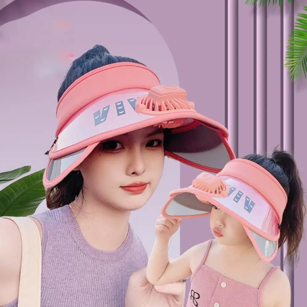 Kid Hat UV Protection Women Beach Hat USB Charging Sunscreen Hat Fan Empty Top Hat Fan Cooling Hat Parent-child Fan Cap
Kid Hat UV Protection Women Beach Hat USB Charging Sunscreen Hat Fan Empty Top Hat Fan Cooling Hat Parent-child Fan Cap