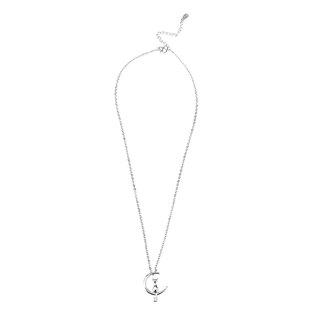 Jewelry Cat Women's Metal Moon Clavicle Simple Chain Fairy Necklace Pendant Necklaces & Pendants
Jewelry Cat Women's Metal Moon Clavicle Simple Chain Fairy Necklace Pendant Necklaces & Pendants