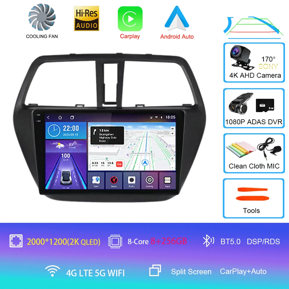 Android 15 Автомобильный радиоприемник Мультимедийный видеоплеер 2 Din 4G WIFI для Suzuki SX4 2006-2014 гг. Wireles Carplay Навигация GPS RDS Головное устройство
Android 15 Автомобильный радиоприемник Мультимедийный видеоплеер 2 Din 4G WIFI для Suzuki SX4 2006-2014 гг. Wireles Carplay Навигация GPS RDS Головное устройство
