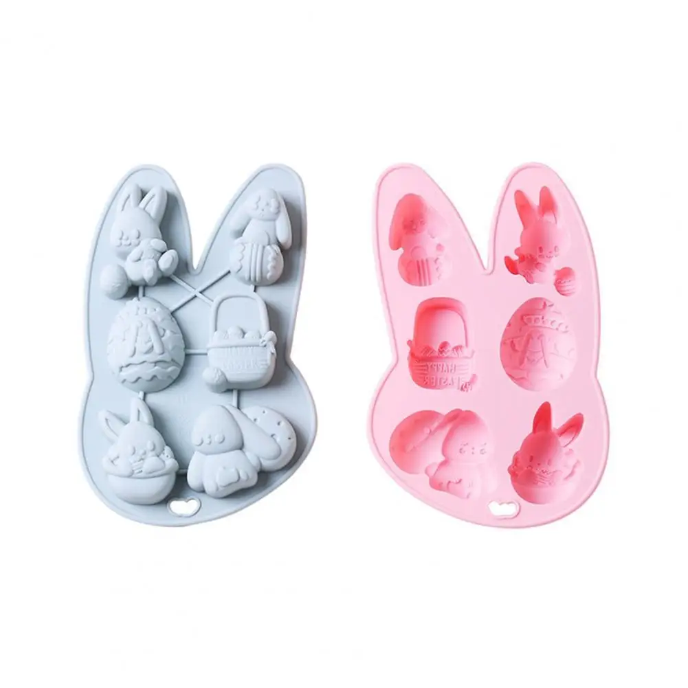Lovely Rabbit Shape Cake Mold Easter Style Smooth Surface Silicone Chocolate Mold for Home
Lovely Rabbit Shape Cake Mold Easter Style Smooth Surface Silicone Chocolate Mold for Home