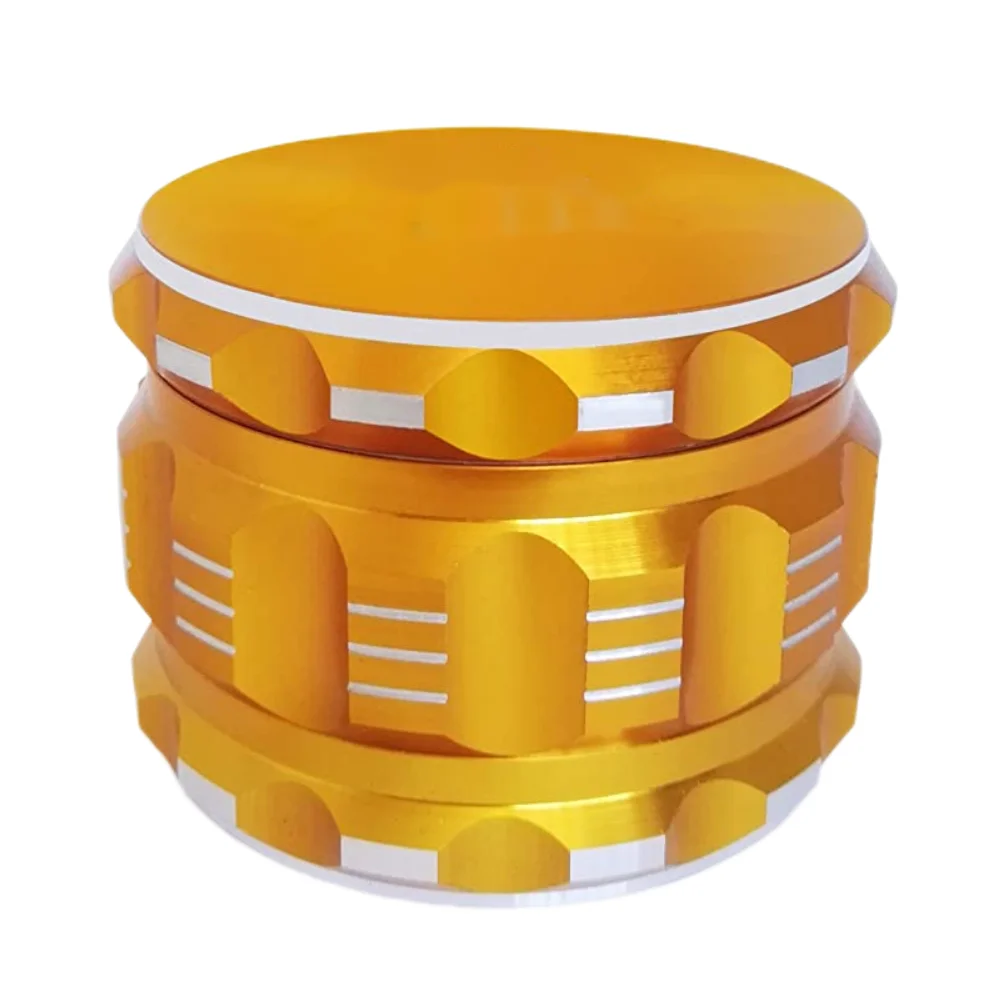 63mm portable Smoke Grinder 4 Layer The Best Material Aluminium Herb Grinder Tobacco Grinder Kitchen Accessories
63mm portable Smoke Grinder 4 Layer The Best Material Aluminium Herb Grinder Tobacco Grinder Kitchen Accessories