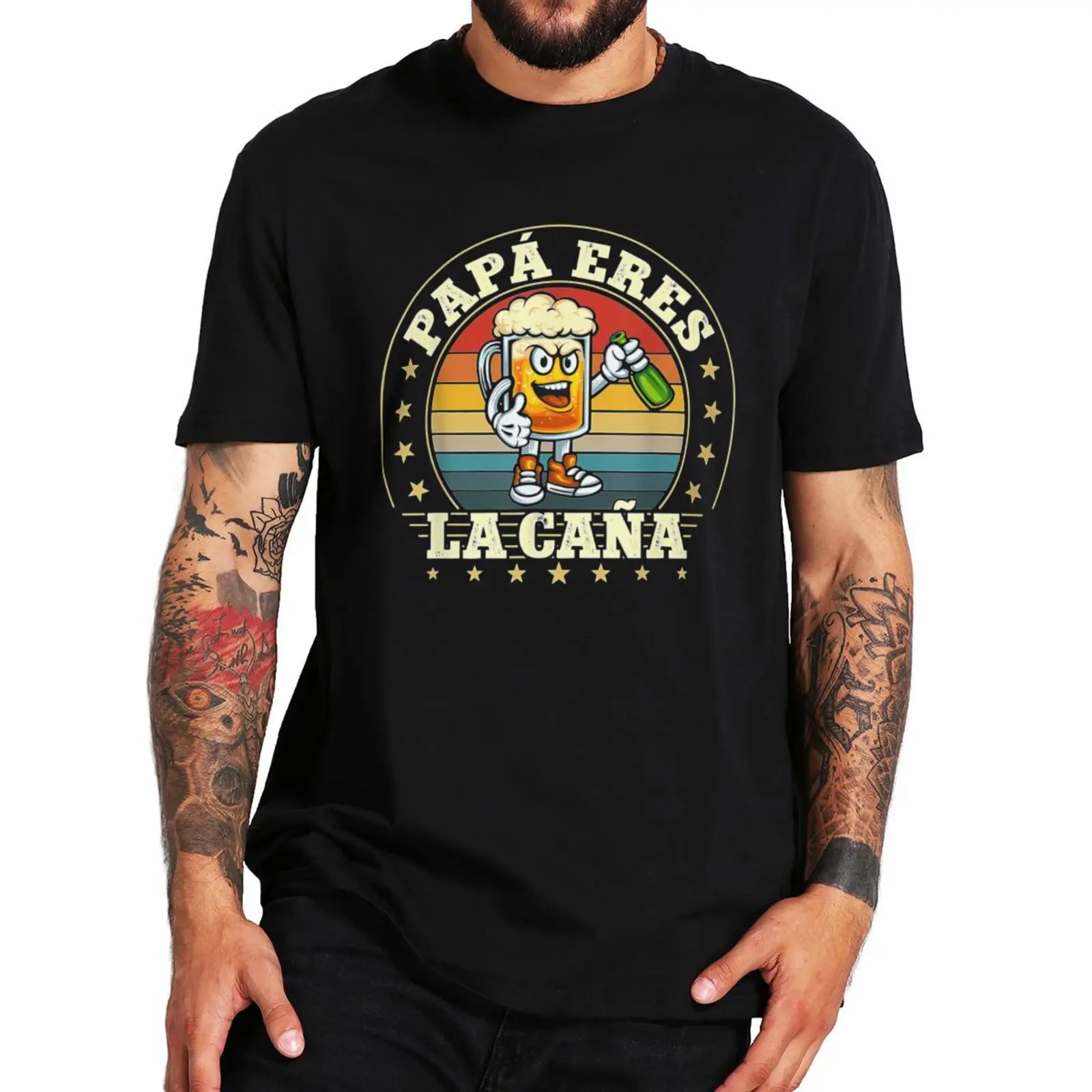 Dad You Are The T Shirt Funny Spanish Jokes Beer Papa Gift Retro Men Clothing EU Size O-neck 100% Cotton Casual T-shirts
Dad You Are The T Shirt Funny Spanish Jokes Beer Papa Gift Retro Men Clothing EU Size O-neck 100% Cotton Casual T-shirts
