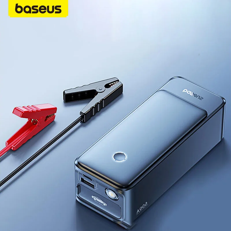 Baseus 600A Jump Starter 6000mAh Car Battery Charger for Auto Emergency Power Bank Booster Starting Device Car Jump Starter
Baseus 600A Jump Starter 6000mAh Car Battery Charger for Auto Emergency Power Bank Booster Starting Device Car Jump Starter