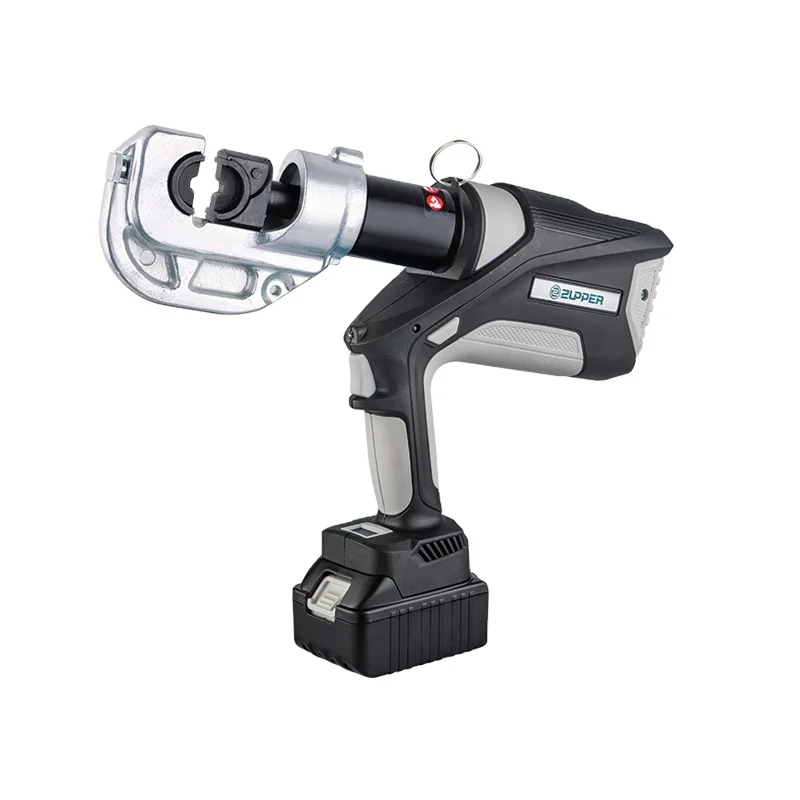 ZUPPER ED-400 brushless battery powered propress tool pipe hydraulic cable lug crimping cordless tool 16mm to 400mm
ZUPPER ED-400 brushless battery powered propress tool pipe hydraulic cable lug crimping cordless tool 16mm to 400mm