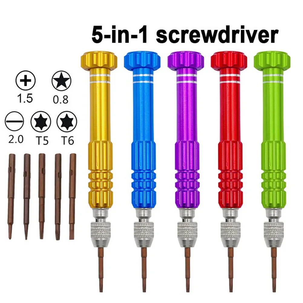 5 In 1 Screwdriver Screw Cell Mobile Watch Phone Disassemble Magnetic Torx Screwdrivers Repair Mixed Set Tool Kit
5 In 1 Screwdriver Screw Cell Mobile Watch Phone Disassemble Magnetic Torx Screwdrivers Repair Mixed Set Tool Kit