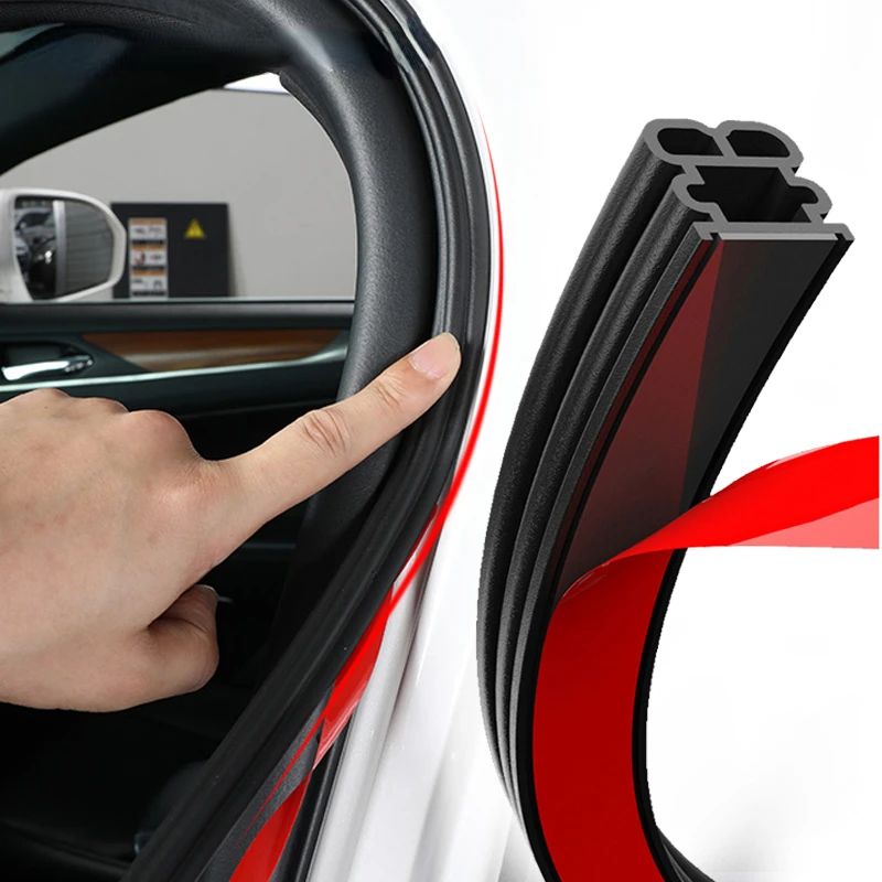 Car Door Seals Double-Layer Auto Weatherstrips Soundproof Waterproof Rubber Car Sealing Strip Universal For Car Door Trunk Hood
Car Door Seals Double-Layer Auto Weatherstrips Soundproof Waterproof Rubber Car Sealing Strip Universal For Car Door Trunk Hood