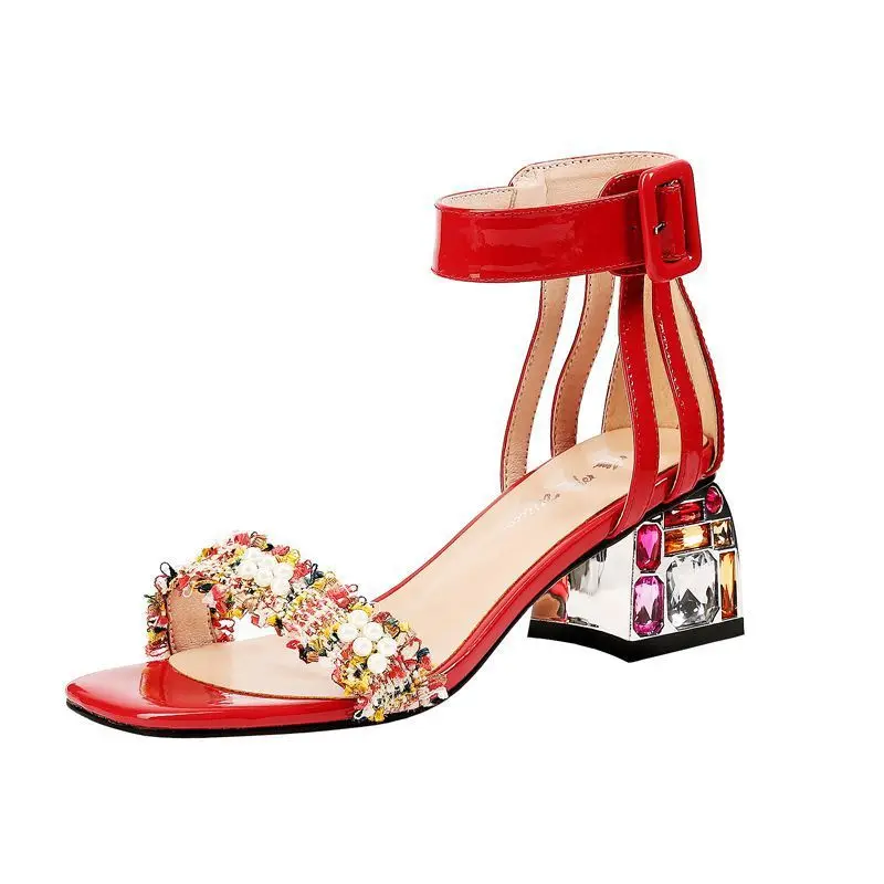 Sandals Women 2023 Europe America Summer New Style Chunky Heel Sandals Sexy Heels Women's Shoes Sandals for Women Off Black
Sandals Women 2023 Europe America Summer New Style Chunky Heel Sandals Sexy Heels Women's Shoes Sandals for Women Off Black