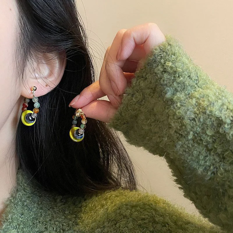 KADRUFI Retro Ethical Style Lucky Colorful Buckle Bead Round Earrings for Women Y2K New Fashion Little Hoop Earring Jewelry Gift
KADRUFI Retro Ethical Style Lucky Colorful Buckle Bead Round Earrings for Women Y2K New Fashion Little Hoop Earring Jewelry Gift