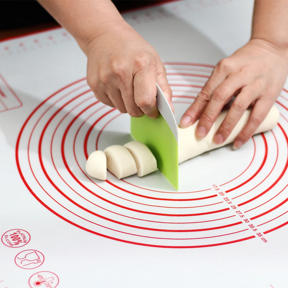 Silicone Kneading Dough Mat Kitchen Baking Mat Dough Pads Tools Sheet Accessories Cooking Cake Pastry Pizza Cake Dough Maker
Silicone Kneading Dough Mat Kitchen Baking Mat Dough Pads Tools Sheet Accessories Cooking Cake Pastry Pizza Cake Dough Maker
