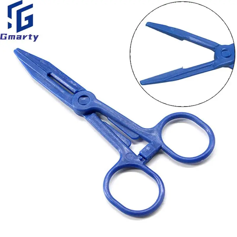 

Disposable ABS Plastic Hemostatic Forceps Surgical Forceps Outdoor First Aid Tools for Nurse Care Medical Pliers