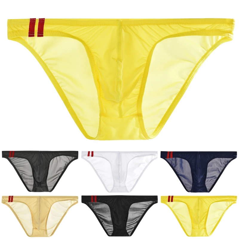 Hot Men's Sexy Ice Silk Skinny Briefs Comfy Breathable Low-Waist Underwear Men Ice Silk Breathable Low-waist Underwear
Hot Men's Sexy Ice Silk Skinny Briefs Comfy Breathable Low-Waist Underwear Men Ice Silk Breathable Low-waist Underwear