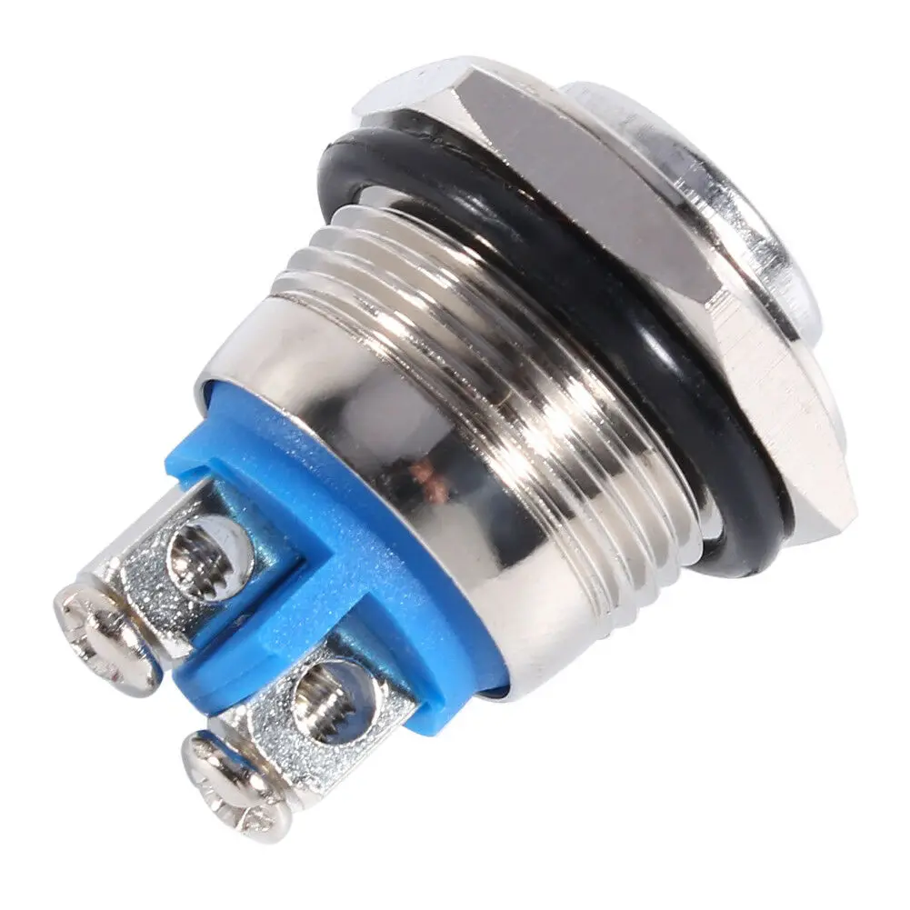12V 16mm Metal Waterproof Push Button Momentary On Off Horn Switch Start Brass LED Light Car Engine Power Switch
12V 16mm Metal Waterproof Push Button Momentary On Off Horn Switch Start Brass LED Light Car Engine Power Switch