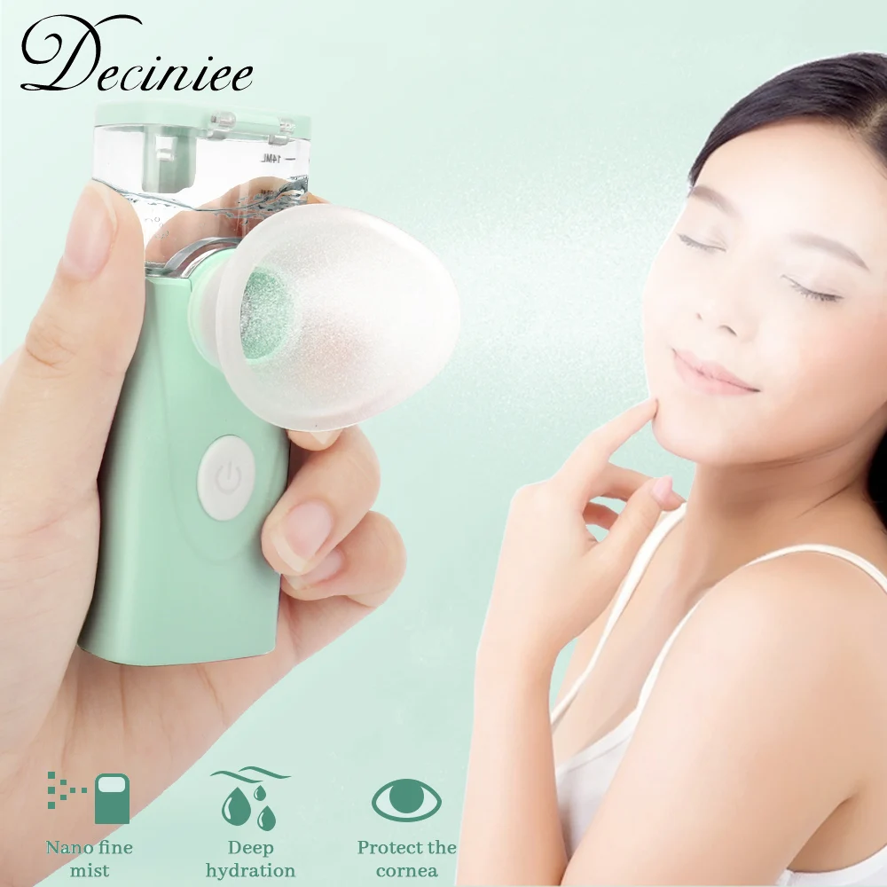 Eye Care Mini Handy Nano Sprayer Moisturizing Refreshing Water Mist Steam Steamer Eye Beauty Skin Face Steam Machine Sprayer
Eye Care Mini Handy Nano Sprayer Moisturizing Refreshing Water Mist Steam Steamer Eye Beauty Skin Face Steam Machine Sprayer