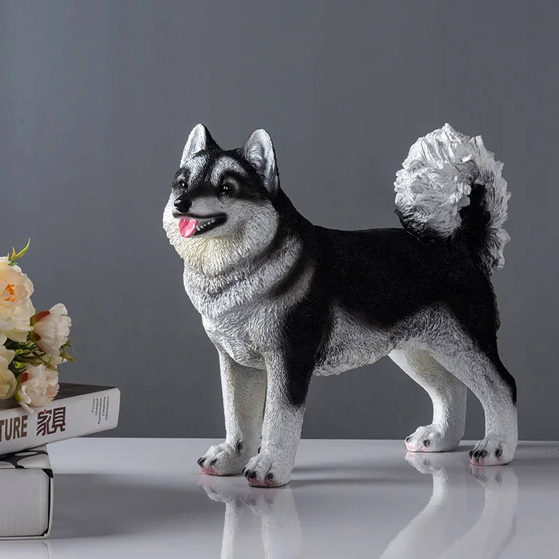 Simulation Husky Living Room TV Cabinet Home Decoration Garden Courtyard Pet Shop Home Creative Personalized Ornament
Simulation Husky Living Room TV Cabinet Home Decoration Garden Courtyard Pet Shop Home Creative Personalized Ornament